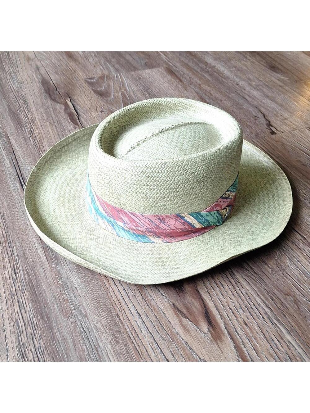 Bollman Large Straw Weaved Sun Summer Hat
